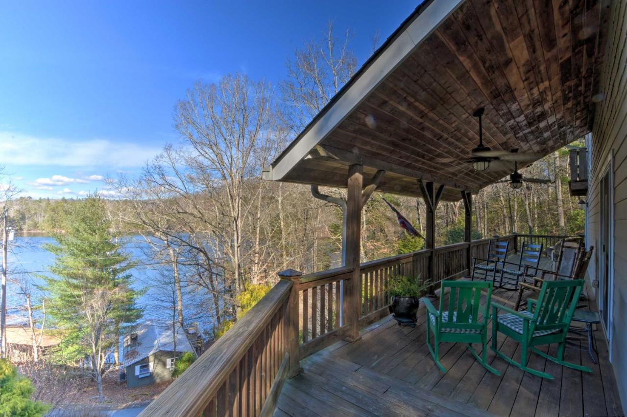 Spacious Lake Santeetlah Cottage With Lake Views! Extérieur photo